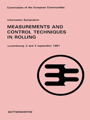 cover image of Information Symposium Measurement and Control Techniques in Rolling